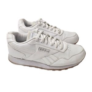 Reebok Classic Harman Run White Gum Sneakers Women Size 7 Lace Up